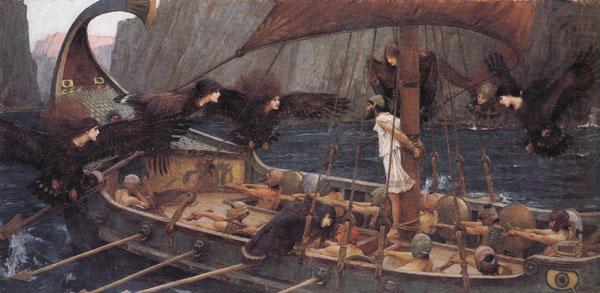 ulysses and the Sirens, John William Waterhouse